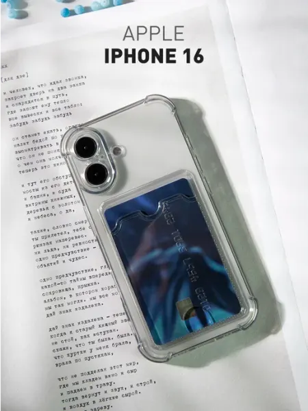 Rosco Чехол на iPhone 16 с картой противоударный