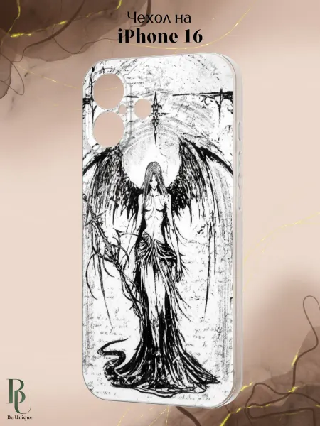 Be Unique Чехол на iPhone 16 с принтом Готика