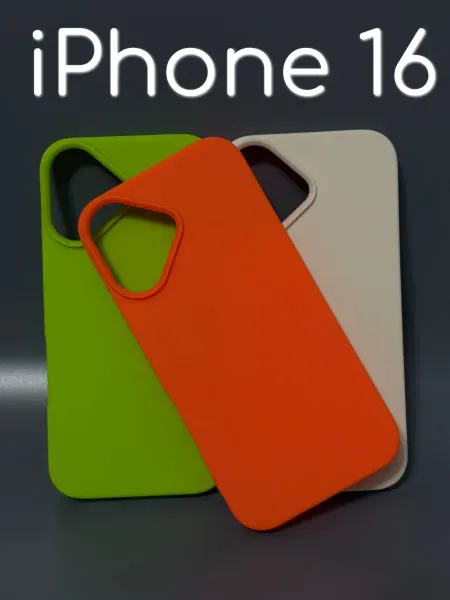 Чехол на iPhone 16 с вырезами матовый