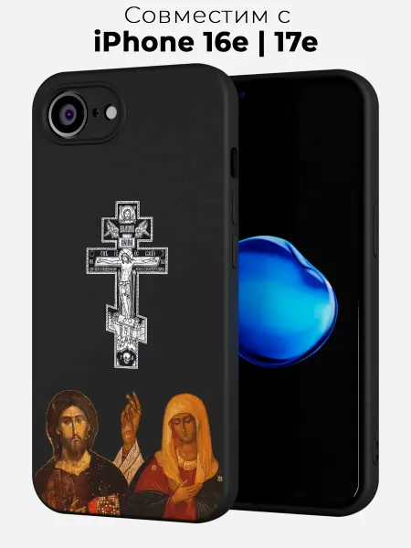 FACTORIA Чехол на Apple iPhone 16e 17e Православный крест