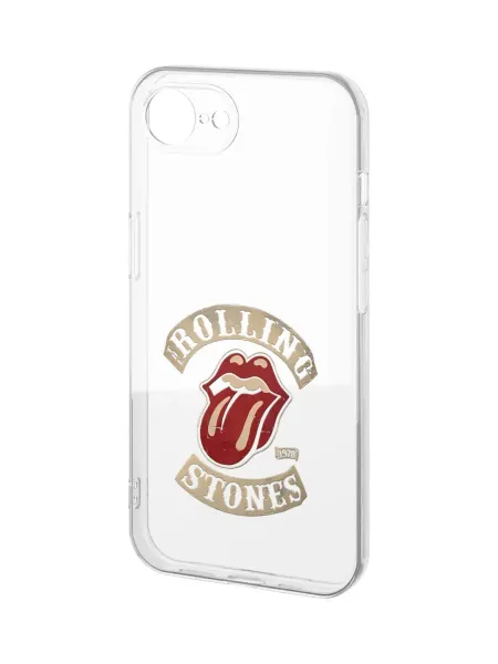 QuestCase Чехол на Apple iPhone 16e с принтом Rolling Stones