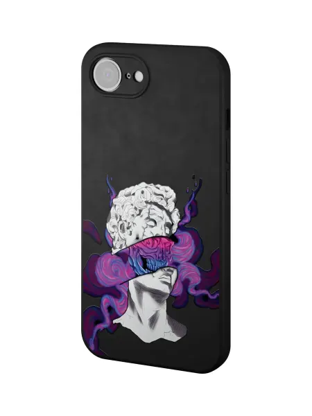 QuestCase Чехол на Apple iPhone 16e с принтом Статуя
