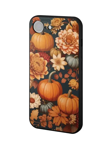 QuestCase Чехол на Apple iPhone 16e с принтом Тыквы