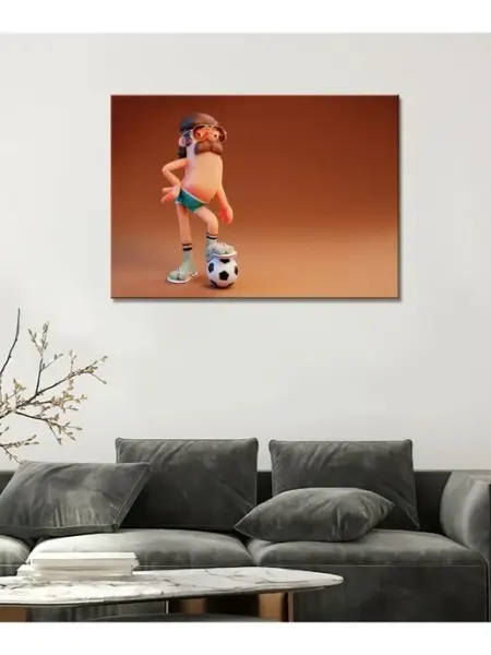 Classic Art Картина на холсте 3D иллюстрация людей (17) 20х30