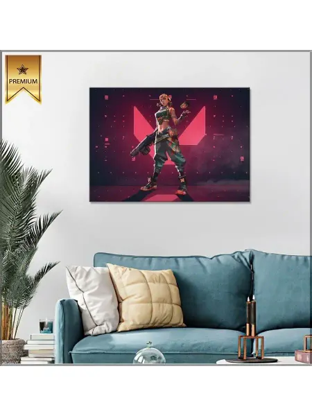 Classic Art Картина на холсте Герой Valorant ( 17 ) 20х30