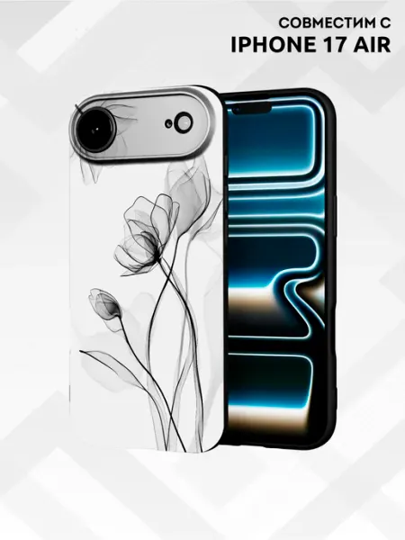 Vip Case Чехол на Apple iPhone 17 Air Синий бант