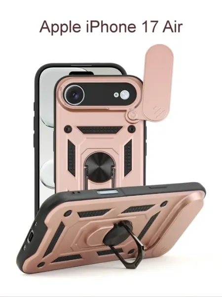 Чехол для Apple iPhone 17 Air, с кольцом подставкой