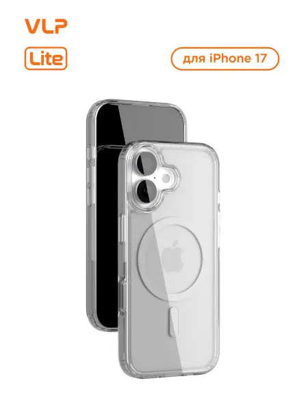 VLP Чехол на iPhone 17 Air Case с MagSafе, прозрачный