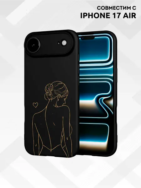 Vip Case Чехол на iPhone 17 Air Девушка Линии