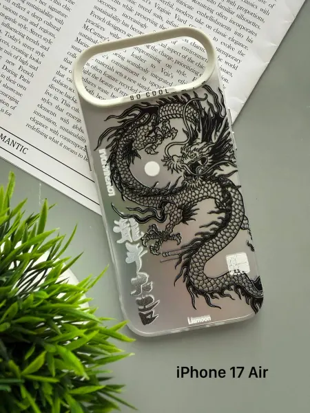Liamoon Чехол на iPhone 17 Air с принтом Дракон