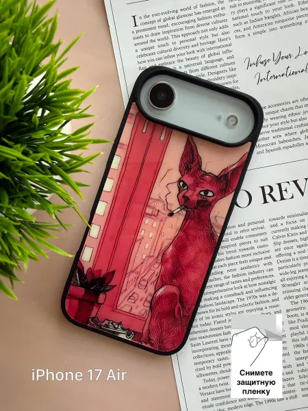 Liamoon Чехол на iPhone 17 Air с принтом