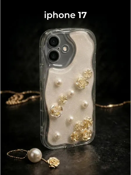 РИНОФОН Чехол с розами на Apple iPhone 17