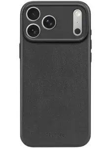 Чехол Decoded Leather Backcover на iPhone 17 Pro, черный