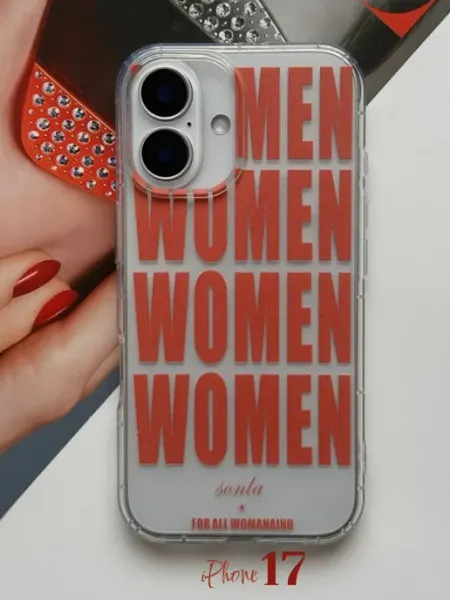 Case LAB. Чехол для iPhone 17 силиконовый с принтом