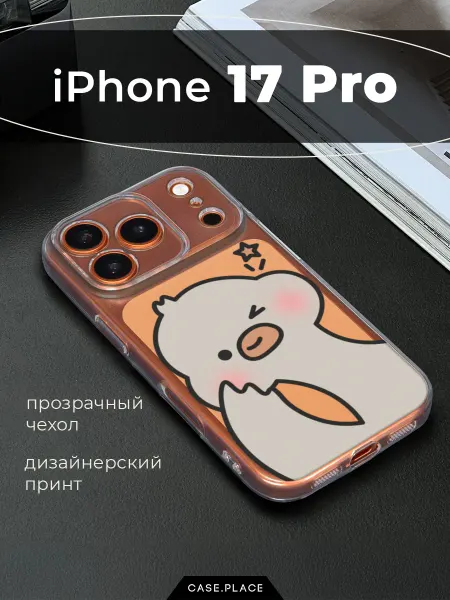 Case Place Чехол на iPhone 17 Pro с гусем