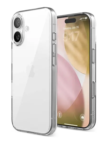 Elago Чехол на iPhone 17, HYBRID Clear прозрачный, противоударный