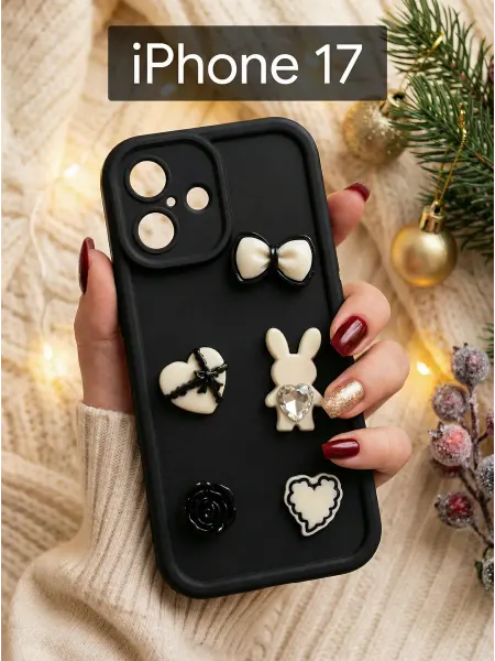 Good Luck Clover Чехол на iphone 17 Фигурки