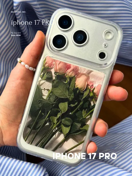 Smart Cover Чехол на iphone 17 pro прозрачный