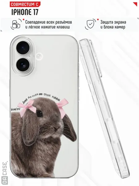DACase Чехол на iPhone 17 с принтом милый