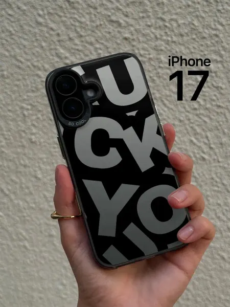 ERNO-CASE Чехол на Iphone 17 с надписью