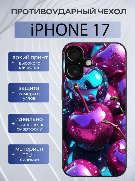Futurecase Чехол на iPhone 17 вишня