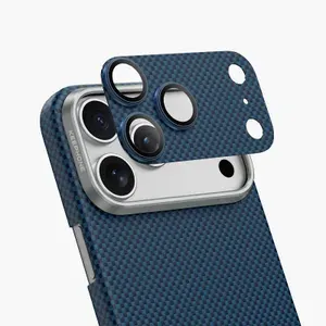Защитные линзы Keephone KEVILAR LENS на камеру для iPhone 17 Pro Max / Оранжевый