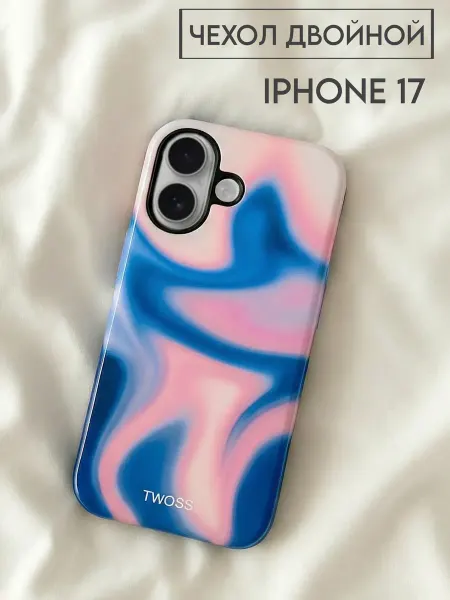 TwoSS Чехол на Iphone 17 двойной глянцевый Pinterest