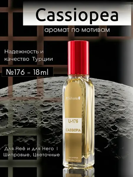 Silvana Official Парфюм Cassiopea № 176 с фруктовым ароматом 18мл