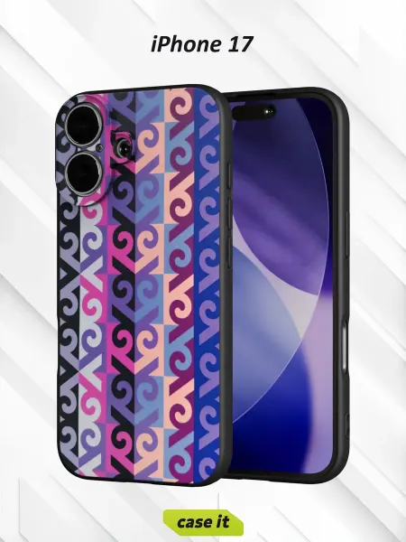 Case it Чехол на iPhone 17с принтом Абстракция