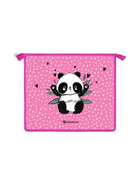 Папка для тетрадей А5 на молнии 23 5 х 19 х 5 см PANDASTIC