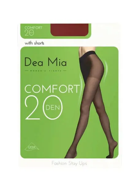 Dea Mia Колготки женские 20 Den, размер 2, цвет бронза