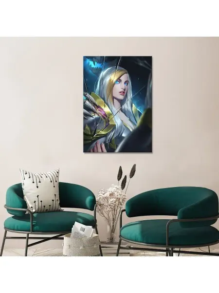 Classic Art Картина на холсте Джайна Праудмур Мир Варкрафта арт (2) 20х3