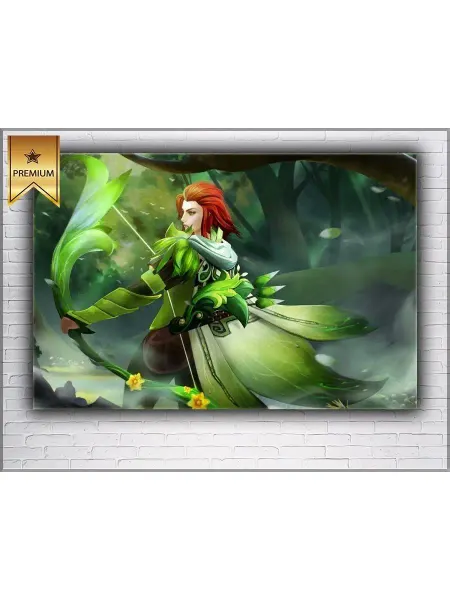 Classic Art Картина на холсте DOTA 2 Windranger 20х30