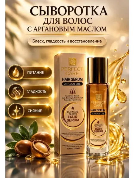 ФАНУ Сыворотка для волос с маслом несмываемый уход