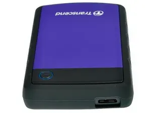 Transcend 2 ТБ Внешний жесткий диск StoreJet 25H3 (TS2TSJ25H3P), фиолетовый