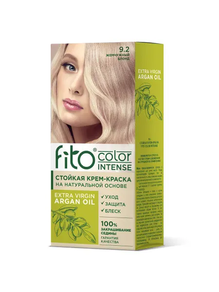 Fito косметик Крем-краска Fito Color, тон 9.2 Жемчужный блонд, 115 мл