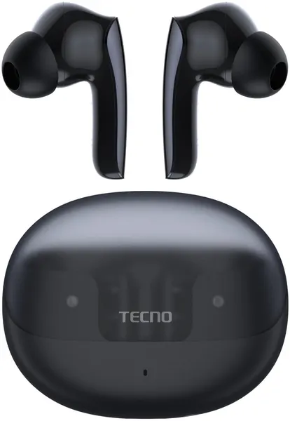 Наушники беспороводный TECNO Sonic 2 SC02 черный в ушной раковине