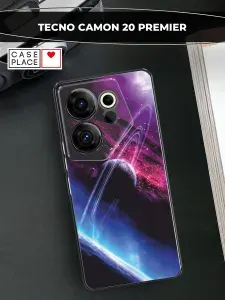 Силиконовый чехол на Tecno Camon 20 Premier / Текно Камон 20 Премьер космос