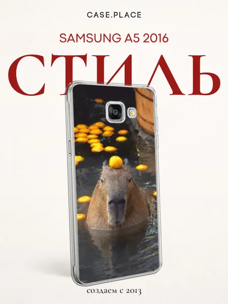 Samsung Чехол на A5 2016 с капибарой