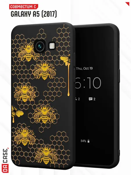Samsung Чехол на A5 2017 с принтом Пчелы