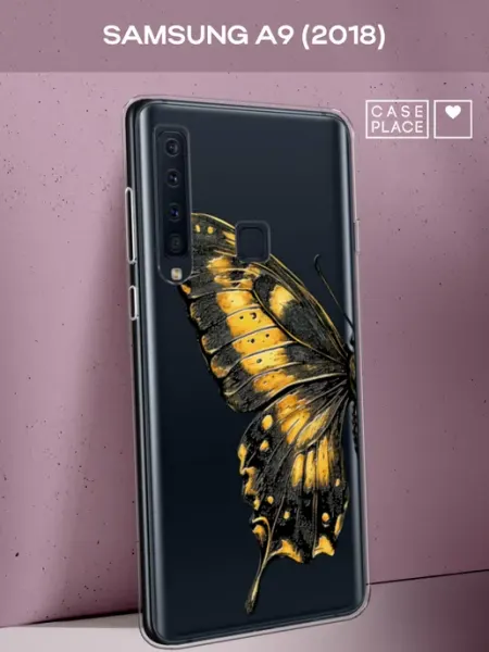 Samsung Чехол на A9 2018 с бабочками