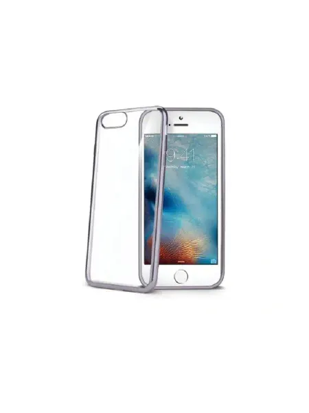Celly Чехол Apple iPhone SE2022 2020 7 8 прозрачный серый
