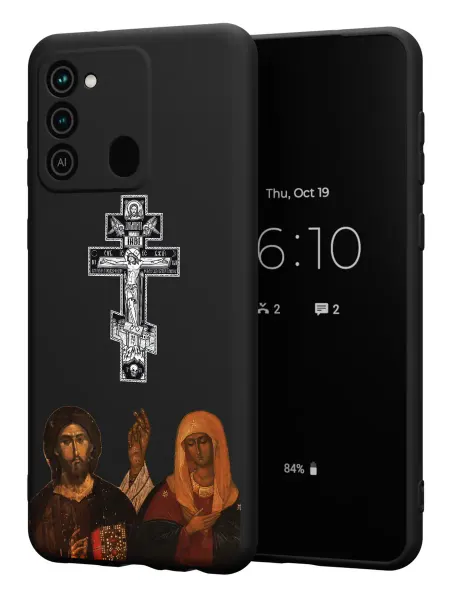 FACTORIA Чехол на Tecno Spark 8C GO 2022 Православный крест