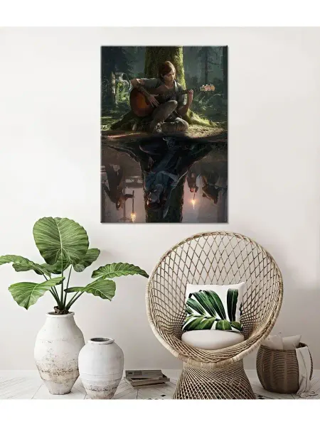 Интерьерные картины Картина на холсте Одни из нас (35) - The Last of Us (35) 20х