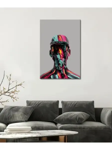 Classic Art Картина на холсте 3D иллюстрация людей (36) 20х30