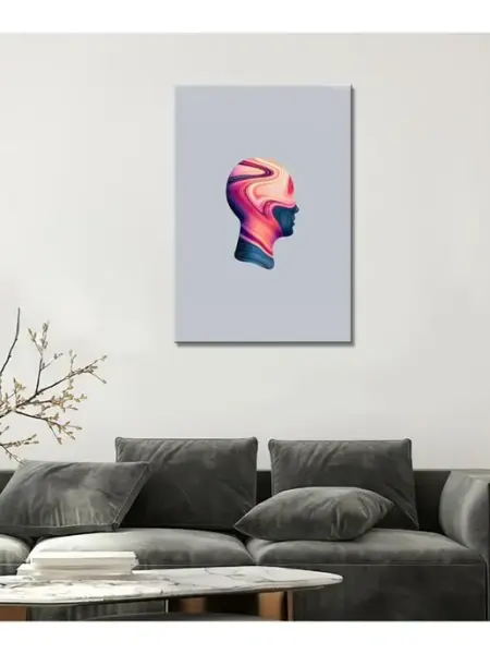 Classic Art Картина на холсте 3D иллюстрация людей (37) 20х30
