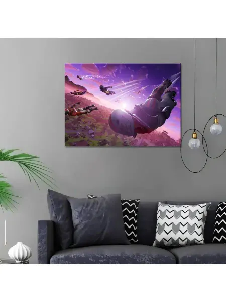 Classic Art Картина на холсте Персонаж Fortnine ( 5 ) 20х30
