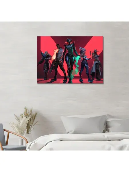 Classic Art Картина на холсте Герой Valorant ( 7 ) 20х30