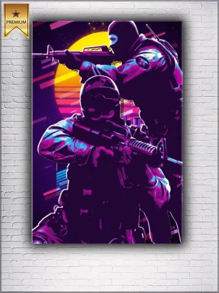 Classic Art Картина на холсте Counter Strike 20х30