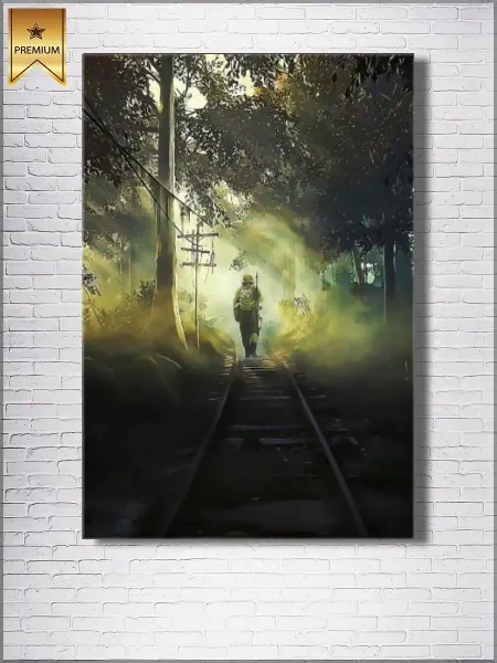 Classic Art Картина на холсте Метро Metro Exodus 20х30